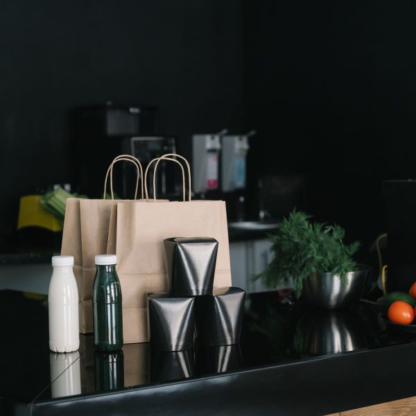 Takeout Bags & POS Terminal Roll Bundle