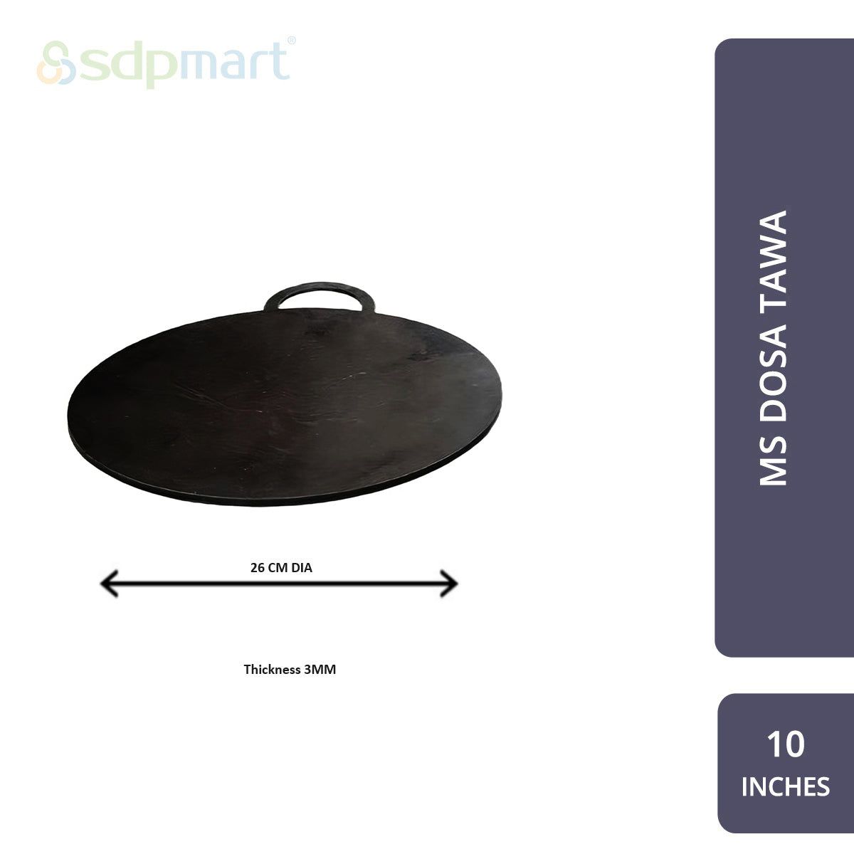 PROKITCHEN SUPPLY MS Dosa Tawa - Image 2
