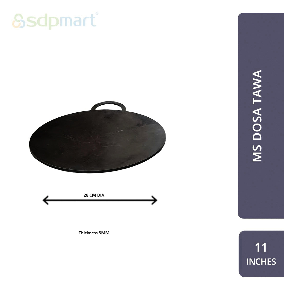 PROKITCHEN SUPPLY MS Dosa Tawa - Image 3
