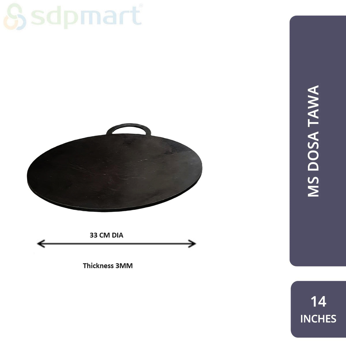 PROKITCHEN SUPPLY MS Dosa Tawa - Image 6