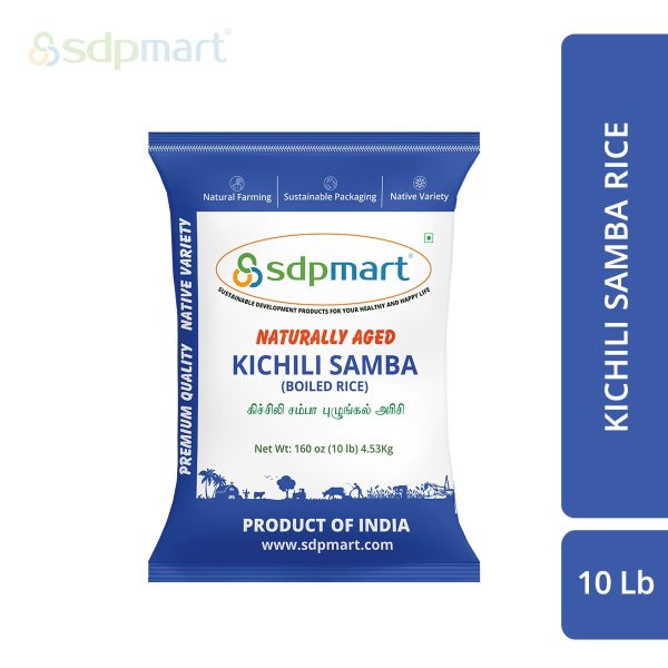ProKitchen Supply Premium Hand Pounded  Kichilli Samba Rice 10 LB