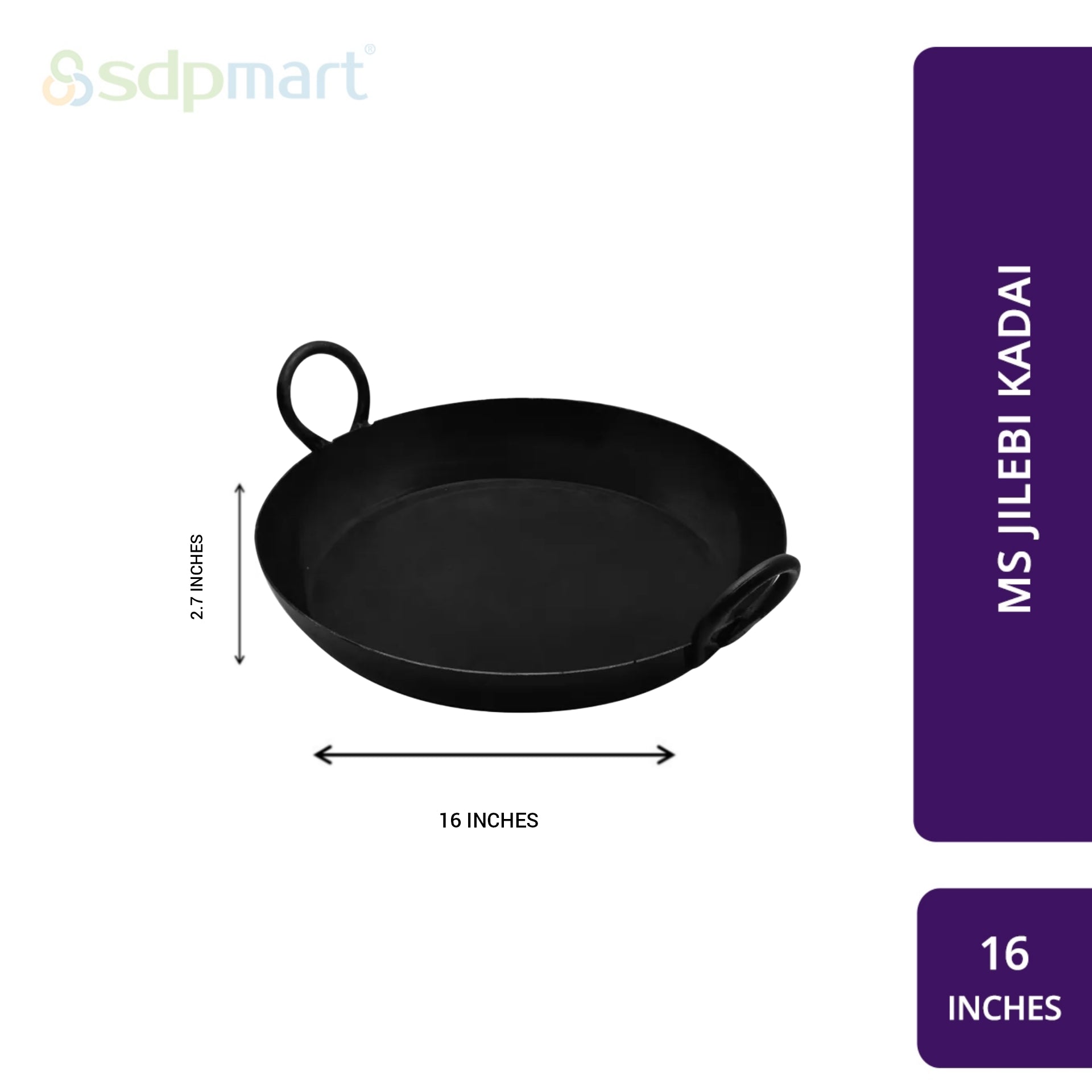 PROKITCHEN SUPPLY MS Jilebi Kadai - Image 2
