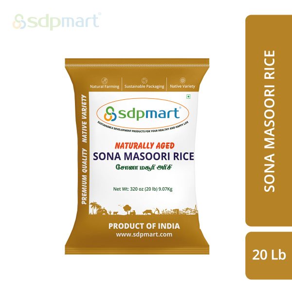 ProKitchen Supply Premium Sona Masoori Rice 20 LB