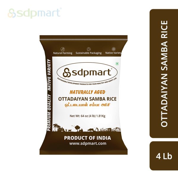 ProKitchen Supply Premium Ottadaiyan Samba Rice 4 LB