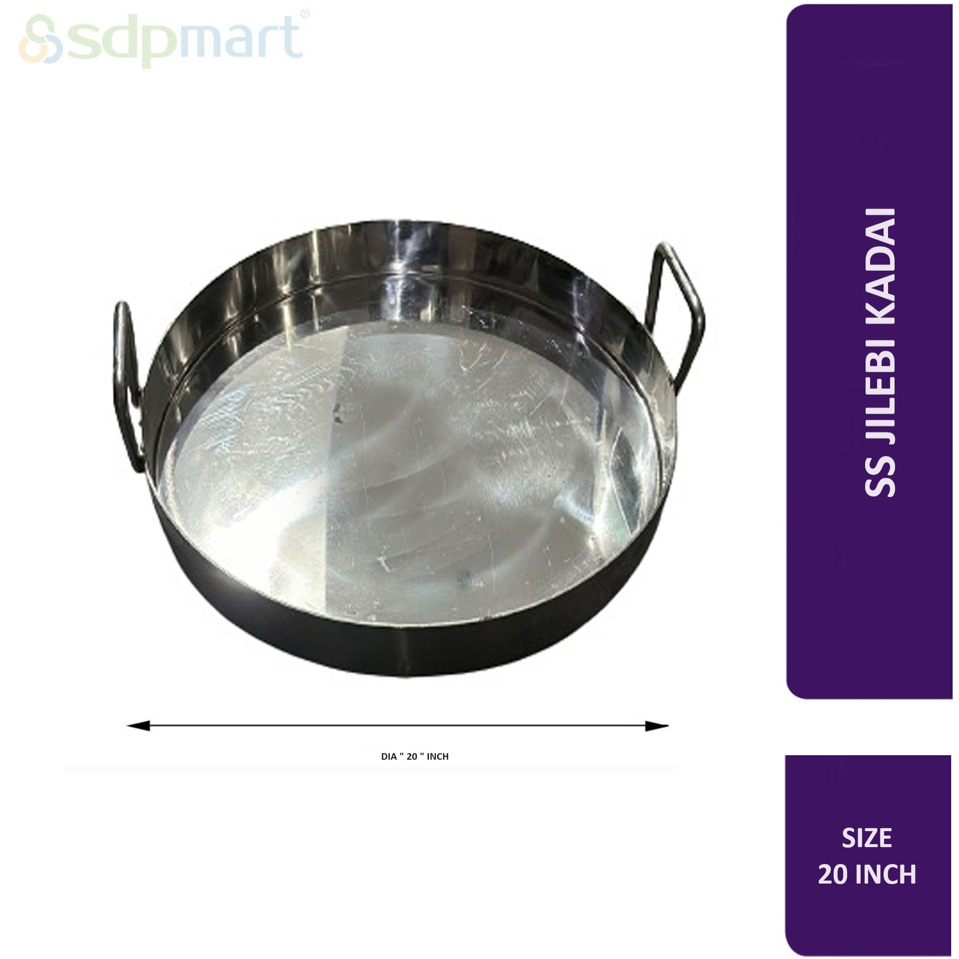 PROKITCHEN SUPPLY SS Jilebi Kadai - Image 4