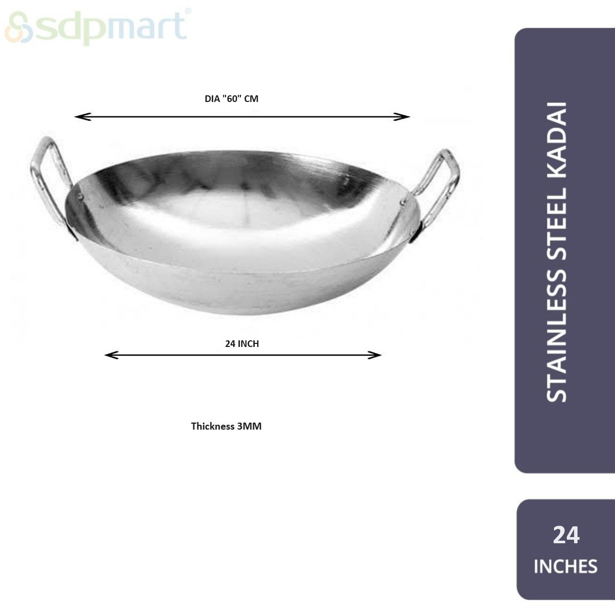 PROKITCHEN SUPPLY SS Kadai - Image 7