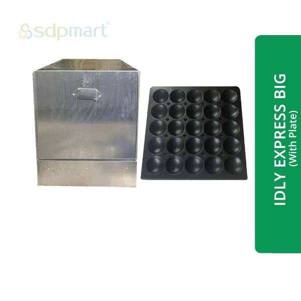 PROKITCHEN SUPPLY Aluminum Idly Steamer- Express Big (With Plates)