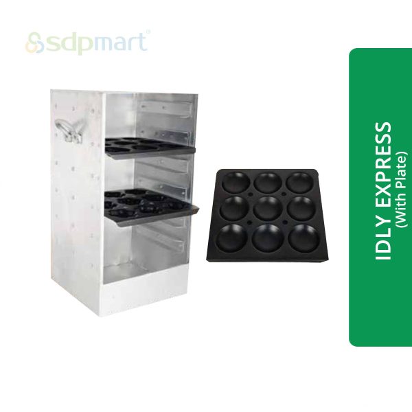 PROKITCHEN SUPPLY Aluminum Idly Steamer -Express(With Plates)