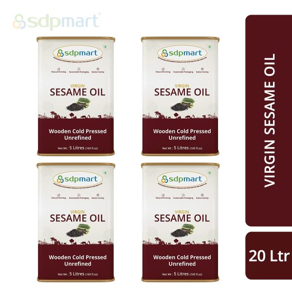 Combo - 20 Ltr - PROKITCHEN SUPPLY Virgin Sesame Oil